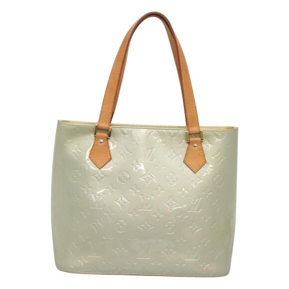 LOUIS VUITTON Monogram Vernis Houston Hand Bag Gris M91053 LV Auth hk2535 - Picture 5 of 15